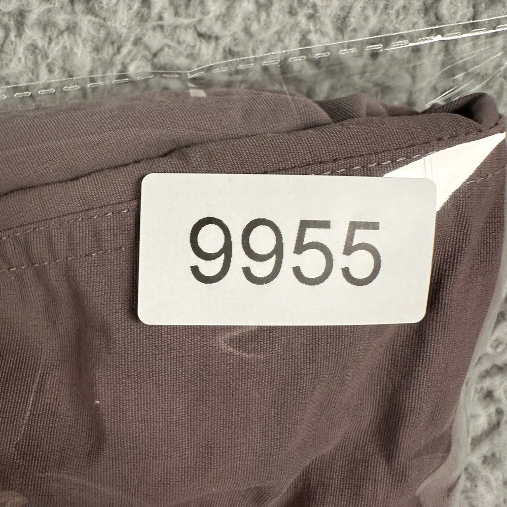 North Face Shorts Womens 14 Gray Lightweight Outdoors Hiking Zip Pocket - Picture 13 of 13